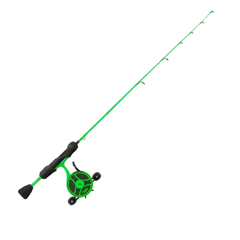 13 Fishing Radioactive Pickle Ice Combo 25'' MH 3 13 Fishing Radioactive Pickle Ice Combo 25'' MH