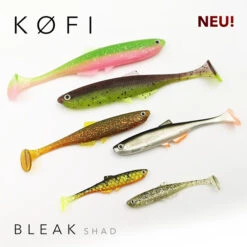 Köfi Bleak Shad 12cm (4-pack) -Sportangelgeschäft 133179r 3