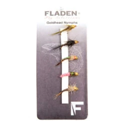 Fladen Maxximus Flies Goldhead Nymphs 5pcs