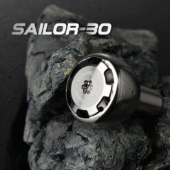 Gomexus Handle Knob Aluminium For Spinning Reel -Sportangelgeschäft AS30BKGDr 5