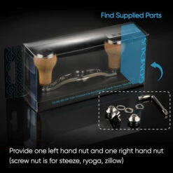 Gomexus Aluminum Double Handle With Cork Knob -Sportangelgeschäft BS100HCA27TNr 4