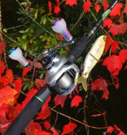 Gomexus Crank Handle Silver/Aurora Knob -Sportangelgeschäft BS120TN27TCJ1r 3