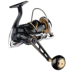 Gomexus 90mm Aluminium Power Handle With 45mm Titanium Knob - Black & Gold -Sportangelgeschäft LYS90TB45BKGD 3